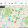 姫路市10km長方形ランニングコース