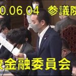 2020年06月04日 参議院 財政金融委員会 浜田聡の質疑　日銀による地方債の買い入れ　通貨発行益を利用して地方に財源？　租税原則「公平・中立・簡素」　国家公務員法100条、等