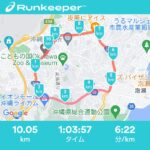 沖縄市10㎞ジョギングコース