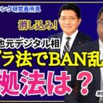自民党によるSNS規制？　元デジタル大臣 平井氏「消し込み」発言